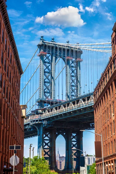 Manhattan Bridge New York États Unis — Photo