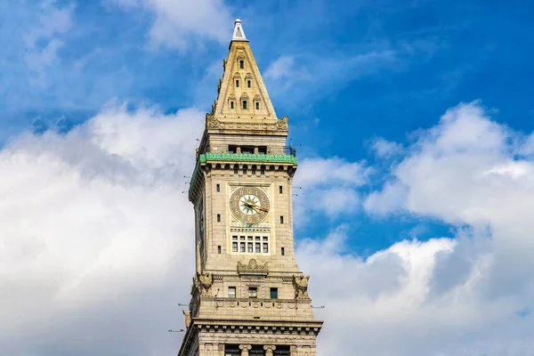 Custom House Tower Bostonie Massachusetts Usa — Zdjęcie stockowe
