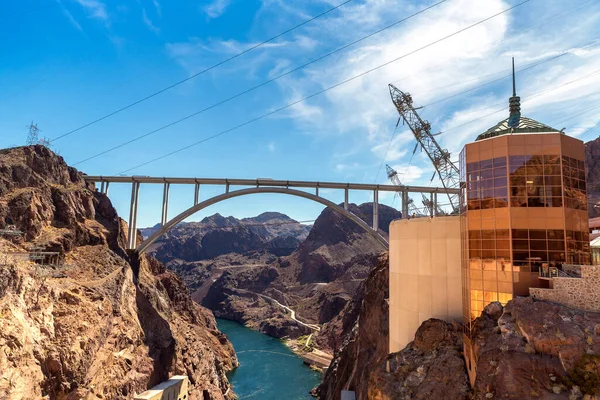 Mike Ocallaghanpat Tillman Memorial Bridge Colorado River Nevada Arizona Border — Stockfoto