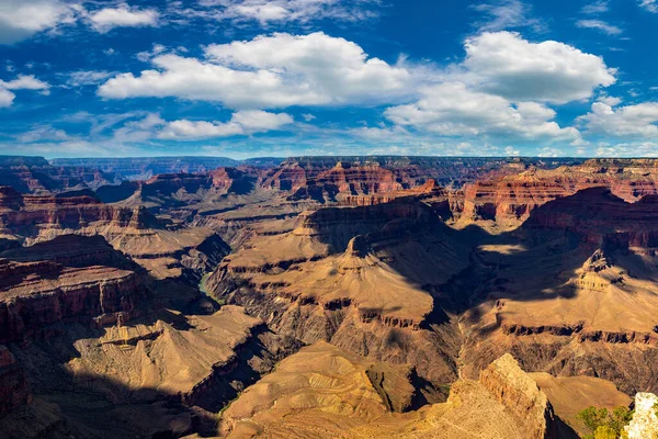 Grand Canyon National Park Μια Ηλιόλουστη Μέρα Αριζόνα Ηπα — Φωτογραφία Αρχείου