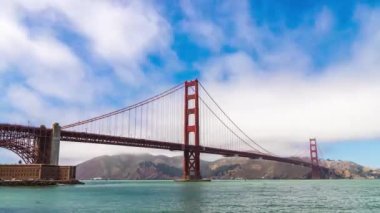 panoramik golden gate Köprüsü san francisco, Kaliforniya, ABD