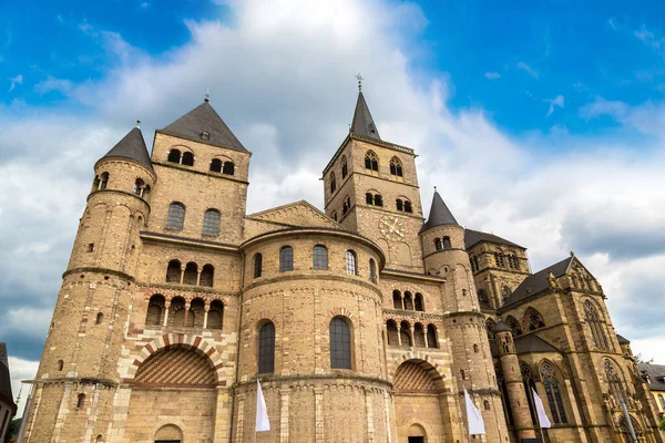 Dom Trier Einem Schönen Sommertag Deutschland — Stockfoto