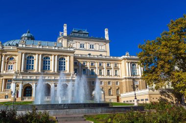 Ukrayna Odessa Opera evde güzel yaz gün