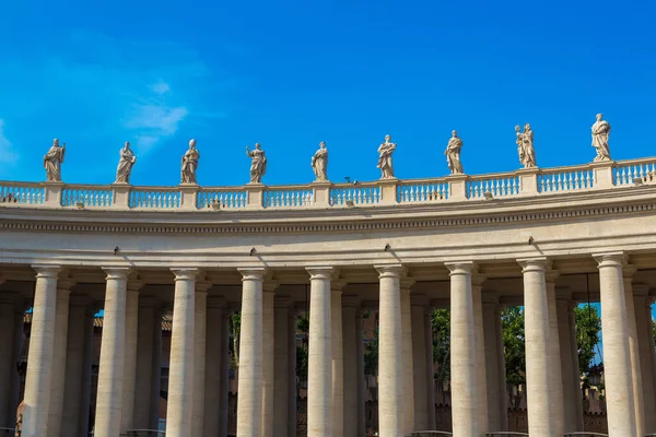 Saint Peter Square Vatican Rome Italy Summer Day — Stock Photo, Image