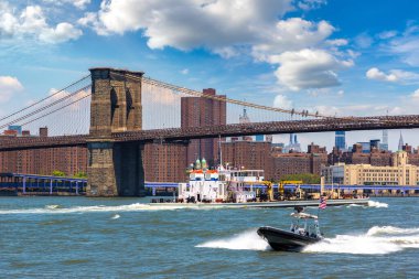 New York 'taki Brooklyn Köprüsü, New York, ABD