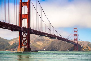 San Francisco 'daki Golden Gate Köprüsü, Kaliforniya, ABD