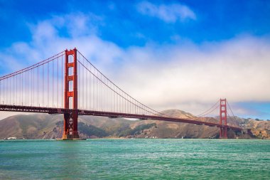 San Francisco 'daki Golden Gate Köprüsü, Kaliforniya, ABD