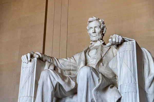 Abraham Lincoln Statue Lincoln Memorial Washington Usa — Stockfoto