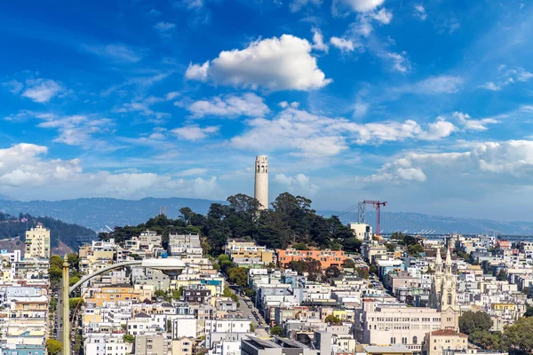 Coit Tower San Francisco California Stany Zjednoczone Ameryki — Zdjęcie stockowe