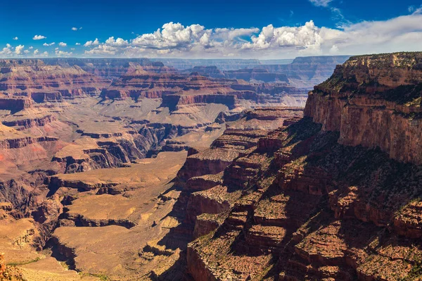 Grand Canyon National Park Μια Ηλιόλουστη Μέρα Αριζόνα Ηπα — Φωτογραφία Αρχείου