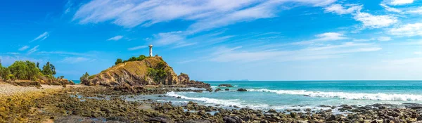 Koh Lanta Yai Adası, Krabi, Tayland 'daki Mu Ko Lanta Ulusal Parkı' ndaki Deniz Feneri Panoraması