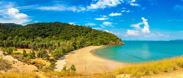 Panorama Playa Épica Isla Koh Lanta Yai Tailandia Día Soleado — Foto de Stock