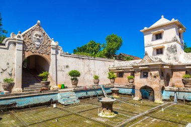 Taman Sari su sarayı Yogyakarta, Java adası, Endonezya