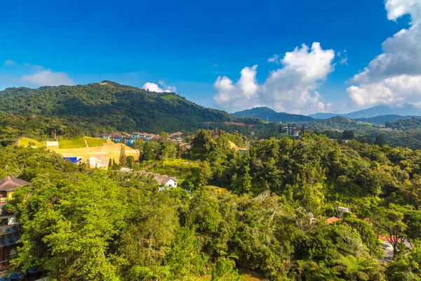 Vista Aérea Panorâmica Resort Cameron Highlands Malásia — Fotografia de Stock