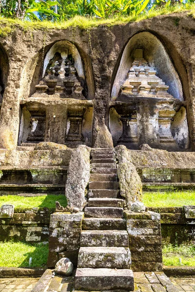 Pura Gunung Kawi Tapınağı Bali Endonezya Güneşli Bir Günde — Stok fotoğraf