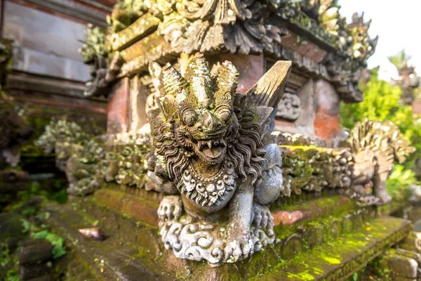 Saraswati Chrám Ubud Bali Indonésie Slunečného Dne — Stock fotografie