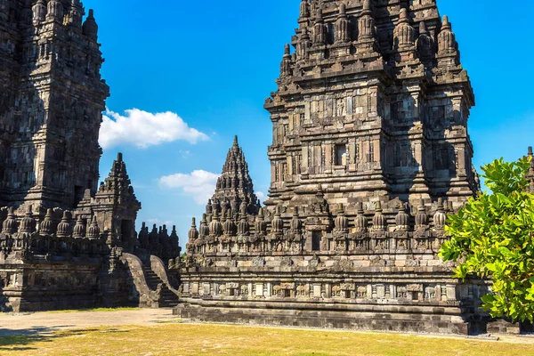 Prambanan Tempel Nära Yogyakarta Stad Central Java Indonesien — Stockfoto