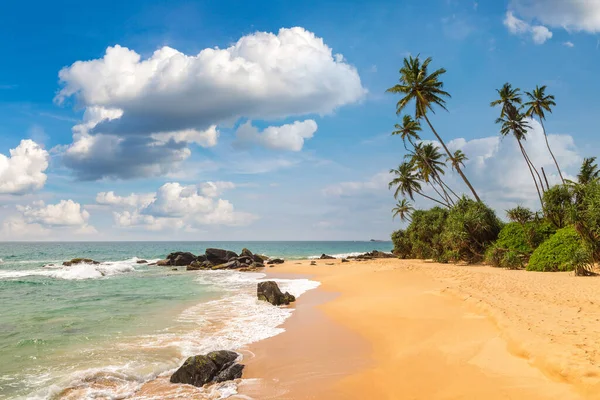 Ambalangoda Pantai Tropis Hari Yang Cerah Sri Lanka — Stok Foto