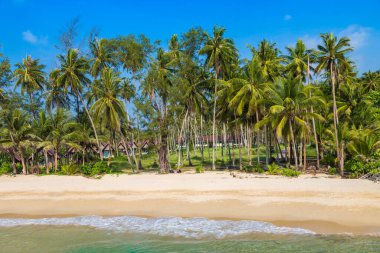 Ao Tapao Sahili Koh Kood Adası, Tayland güneşli bir günde