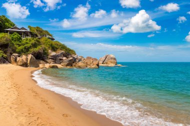Samui adasındaki Coral Cove Sahili, Tayland
