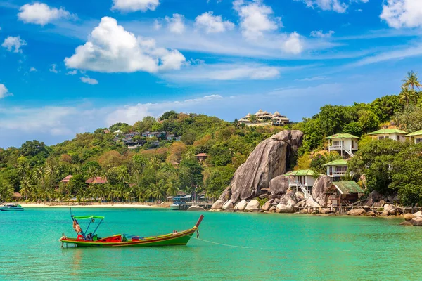 Taa Toh Tropische Strand Koh Tao Eiland Thailand — Stockfoto