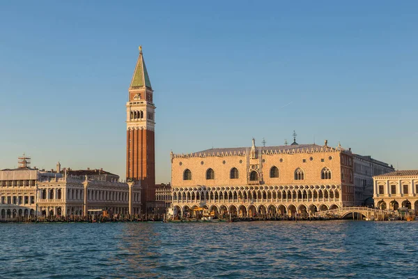 Campanile San Marco Venedik Talya Bir Yaz Gününde — Stok fotoğraf