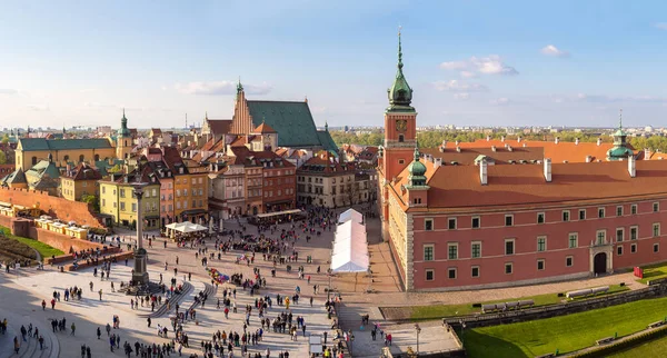 Panoramablick Auf Warschau Einem Sommertag Polen — Stockfoto