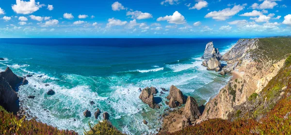 Cabo Roca Falésias Rochas Costa Atlântica Sintra Num Lindo Dia — Fotografia de Stock