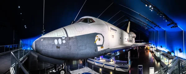 New York City Usa March 2020 Panorama Space Shuttle Enterprise — Stockfoto