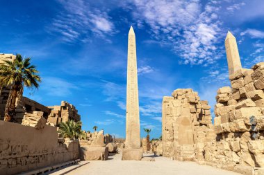 Karnak temple in a sunny day, Luxor, Egypt
