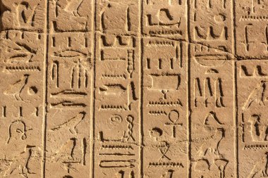 Karnak temple in a sunny day, Luxor, Egypt