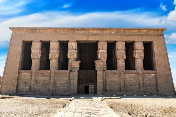 Dendera Temple Sunny Day Luxor Egypt — Stock fotografie