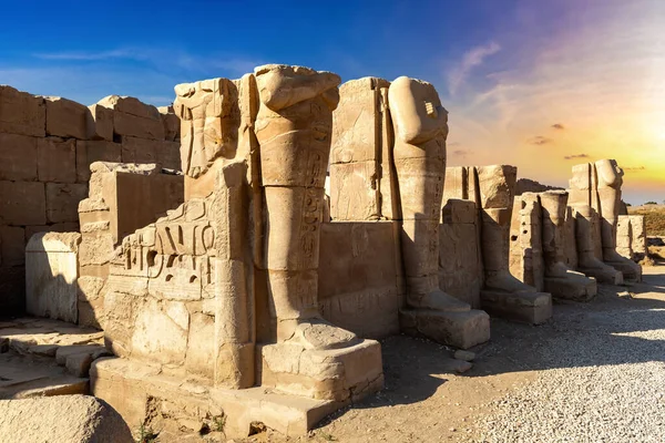 Karnak temple in a sunny day, Luxor, Egypt