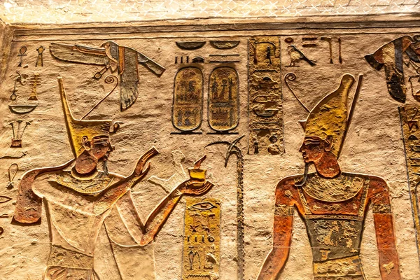Tomb Pharaoh Rameses Iii Valley Kings Luxor Egypt — Foto de Stock