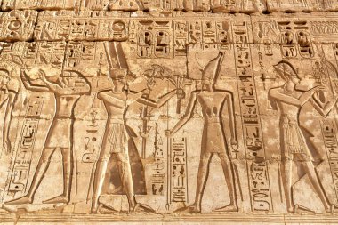 Luxor 'daki Medinet Habu tapınağı, Kral Vadisi, Mısır