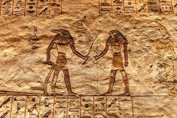 Tomb Pharaoh Rameses Iii Valley Kings Luxor Egypt — Stock Photo, Image