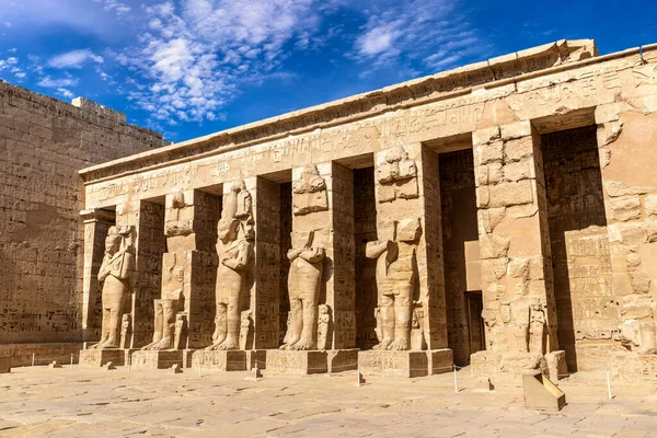 Medinet Tempio Habu Luxor Valle Del Egitto — Foto Stock