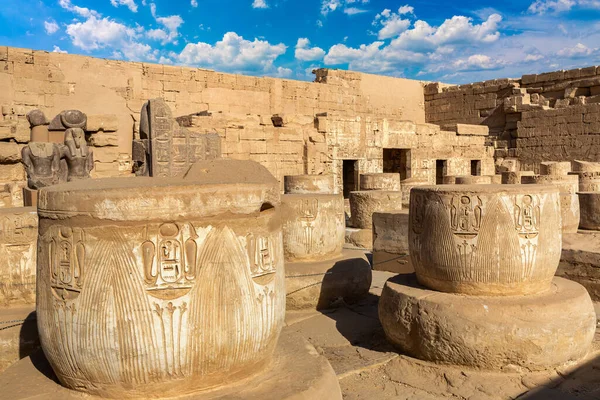 Medinet Habu Temple Luxor Valley King Egypt — Fotografia de Stock