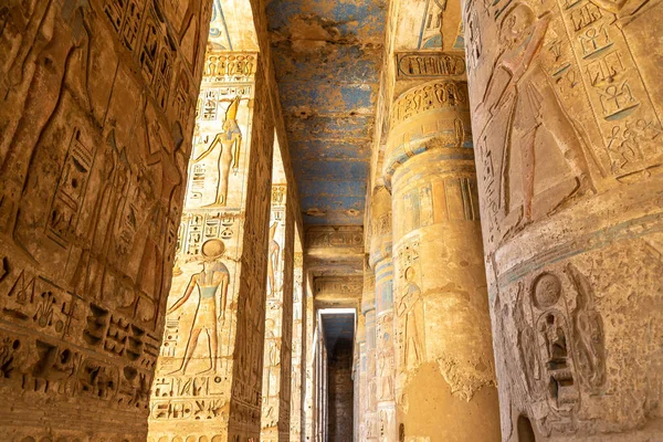 Medinet Tempio Habu Luxor Valle Del Egitto — Foto Stock