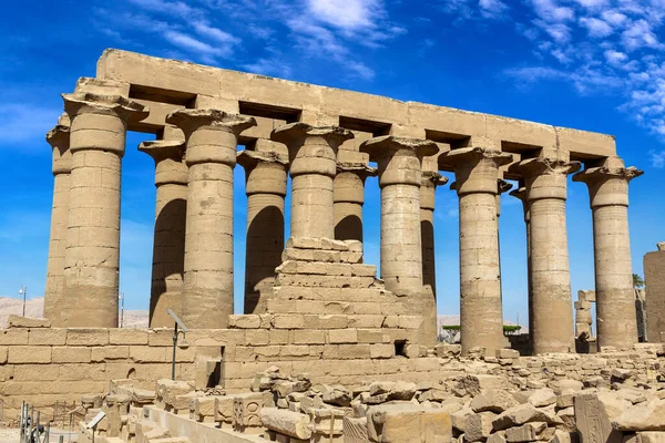 Luxor Temple Sunny Day Luxor Egypt — Zdjęcie stockowe