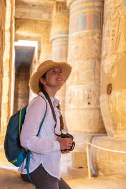 Luxor 'daki Medinet Habu tapınağı, Kral Vadisi, Mısır