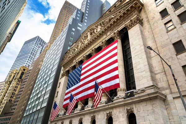 New York City Usa March 2020 New York Stock Exchange — Foto Stock