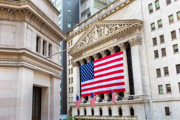 New York City Usa March 2020 New York Stock Exchange — стокове фото