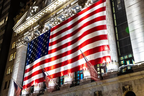 New York City Usa March 2020 New York Stock Exchange —  Fotos de Stock