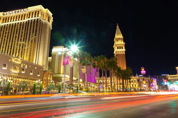 Las Vegas États Unis Mars 2020 Venetian Hotel Casino Nuit — Photo