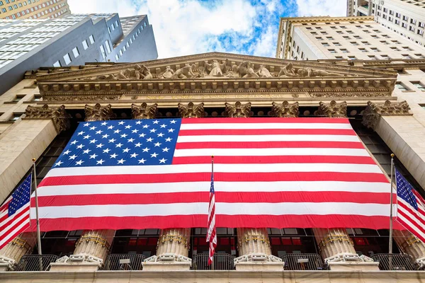 New York City Usa March 2020 New York Stock Exchange — Stock Fotó