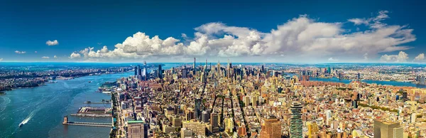 Panorama Manhattan New York City Estados Unidos —  Fotos de Stock