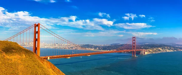 San Francisco Kaliforniya Daki Golden Gate Köprüsü Panoraması Abd — Stok fotoğraf