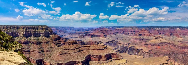 Panorama Grand Canyon National Park Dia Ensolarado Arizona Eua — Fotografia de Stock