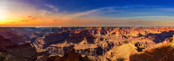 Panorama Grand Canyon National Park Pima Point Arizona Usa — стоковое фото